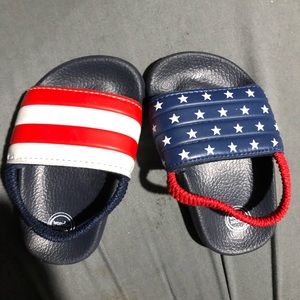 Baby American slide sandals unisex
